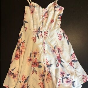 Floral Spaghetti Strap Dress